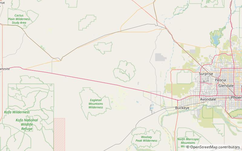 Big Horn Mountains Wilderness location map