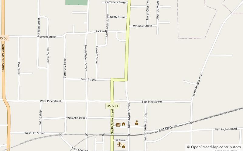 Davis-Adams House location map