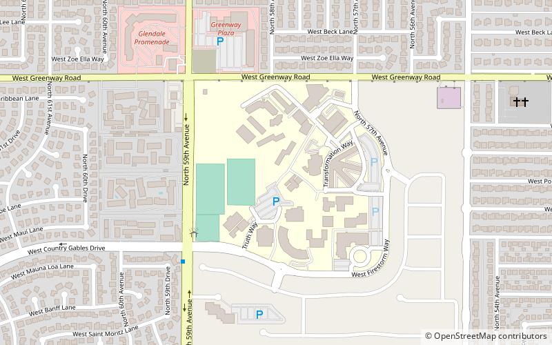 Thunderbird School of Global Management location map