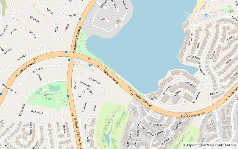 Lake Mission Viejo location map