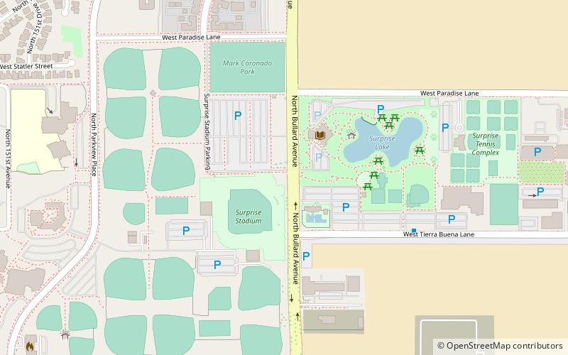 surprise recreation campus location map