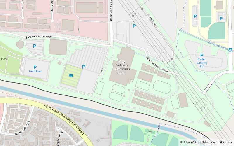 WestWorld location map