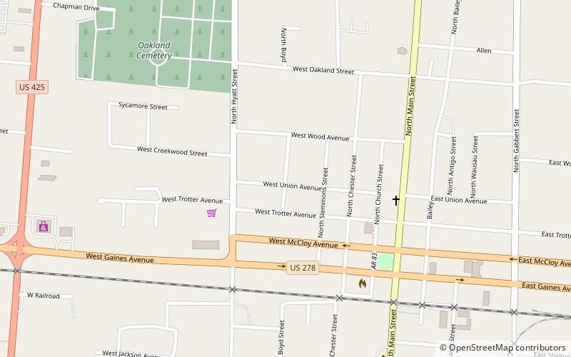 Hotchkiss House location map