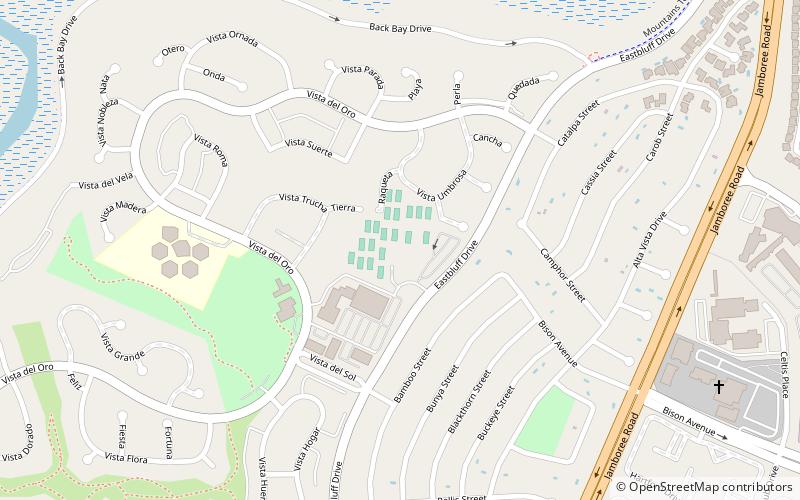 Newport Beach Tennis Club location map