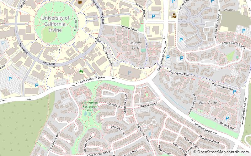 UC Irvine Institute of Transportation Studies location map
