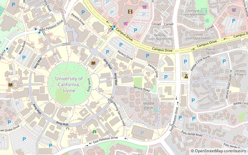School of Social Ecology location map