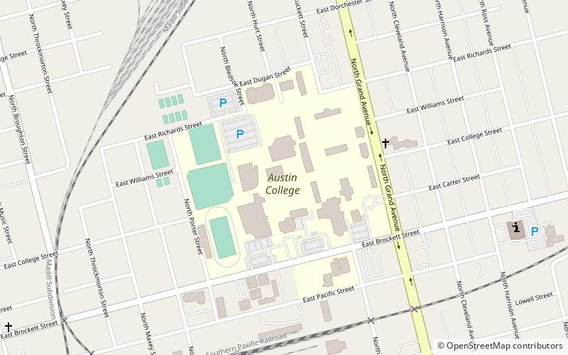 Austin College location map