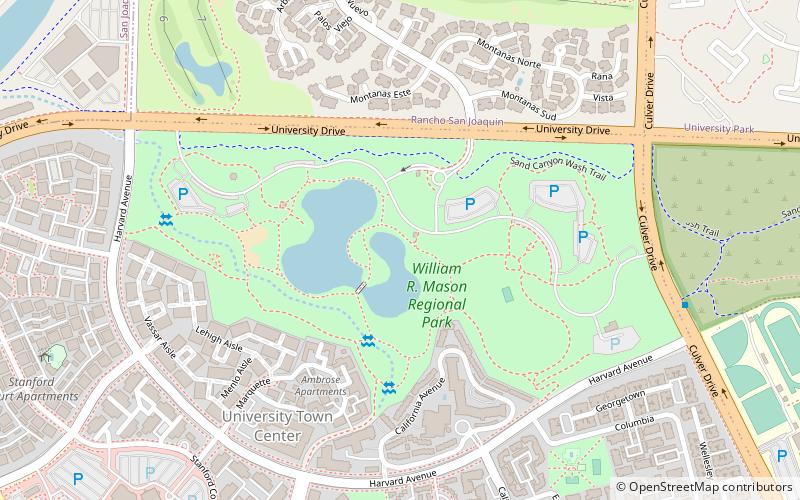 William R. Mason Regional Park location map