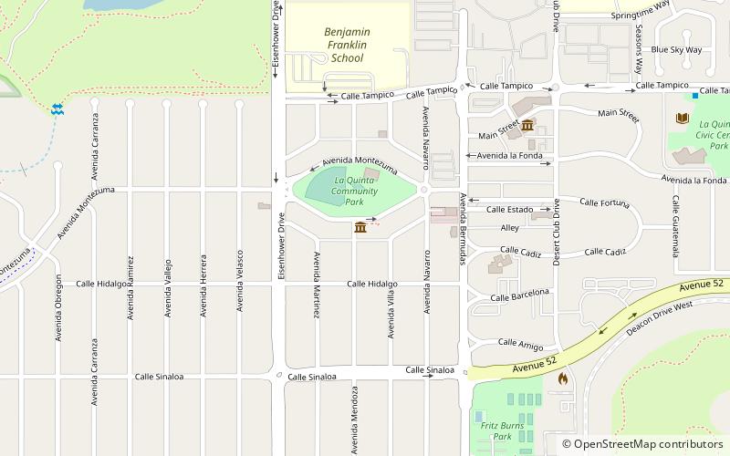 La Quinta Museum location map