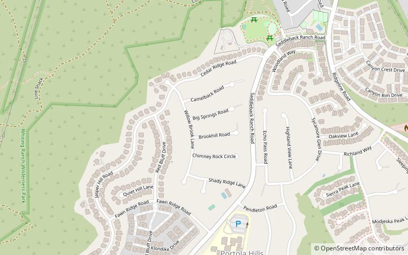 Portola Hills location map