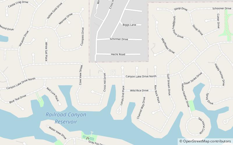 Canyon Lake location map