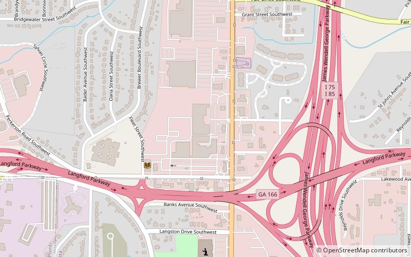 Stewart-Lakewood Center location map