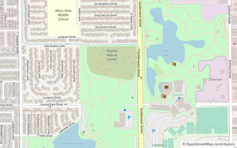 Friends of Shipley Nature Center location map