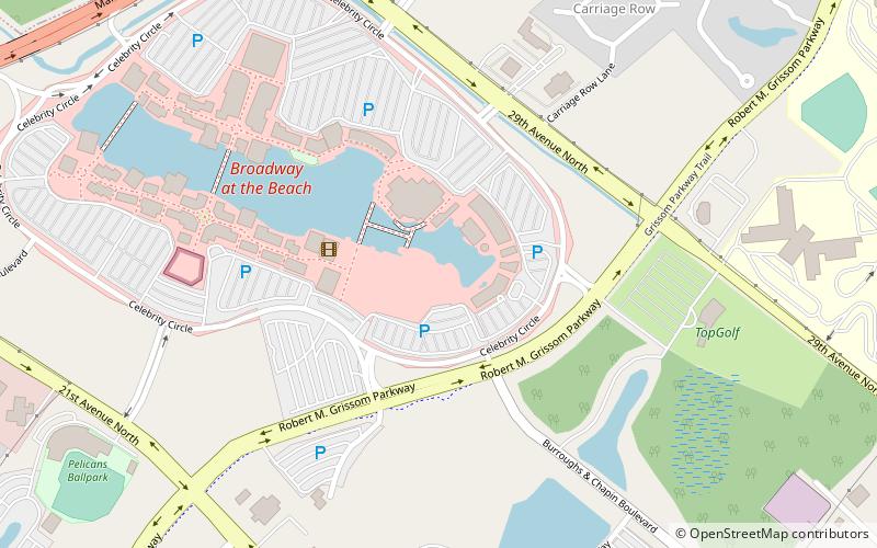 The Pavilion Park location map