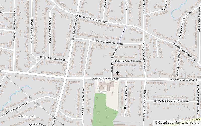 Utoy Cemetery location map