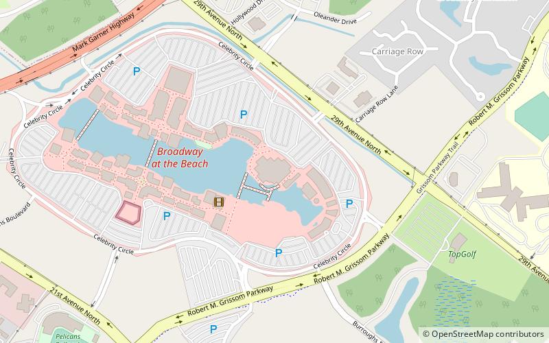 Ripley's Aquarium location map