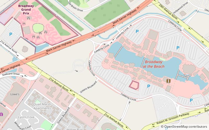 Broadway Amusement Rides location map