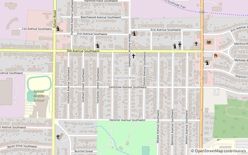 Capitol View location map