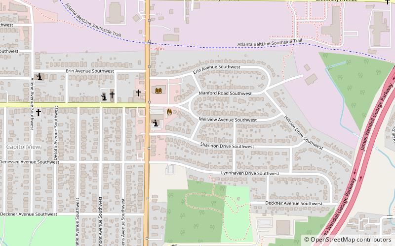 Capitol View Manor location map