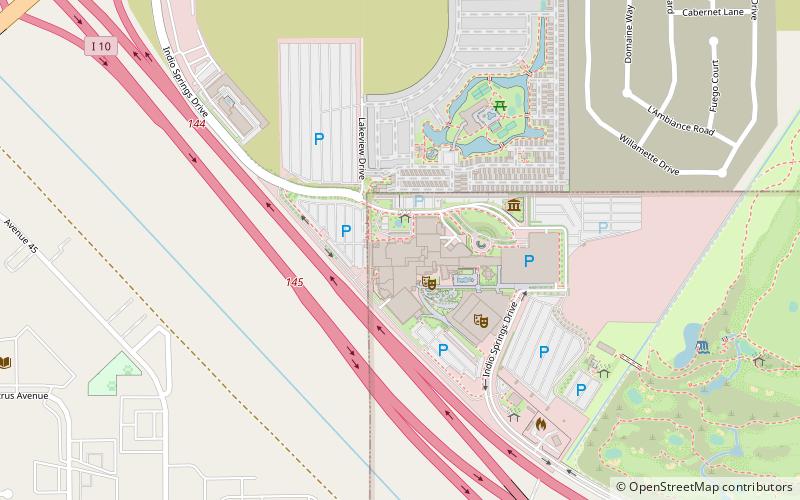 Fantasy Springs Resort Casino location map