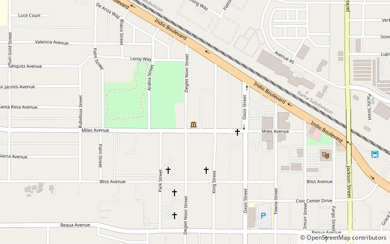 Coachella Valley History Museum location map