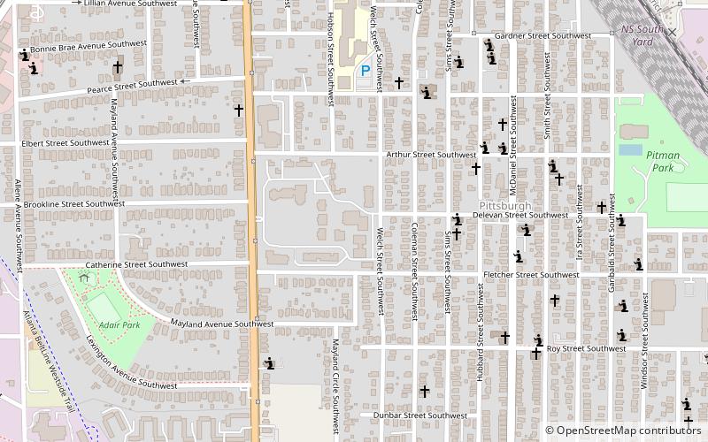 Evangeline Booth College location map