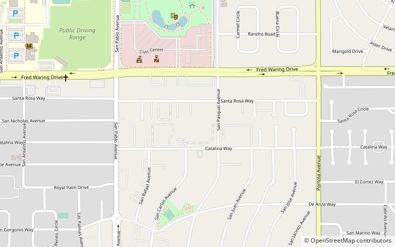 Joslyn Center location map