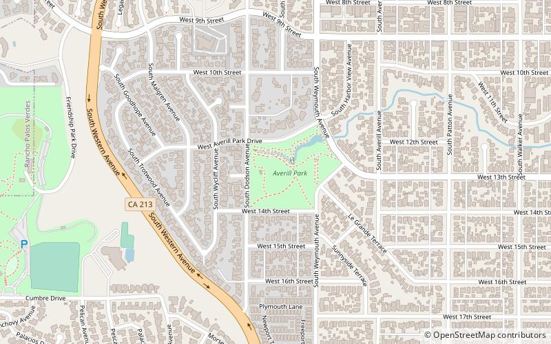 averill park los angeles location map