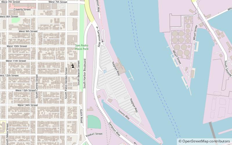 West Harbor location map