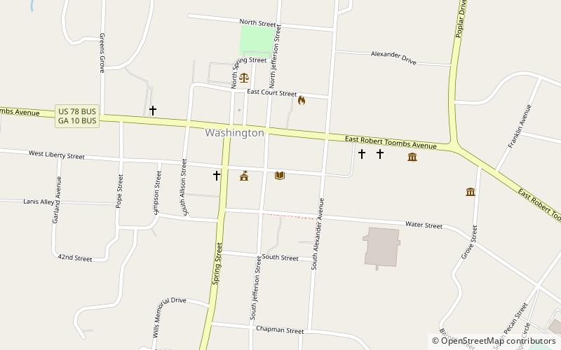 Mary Willis Library location map
