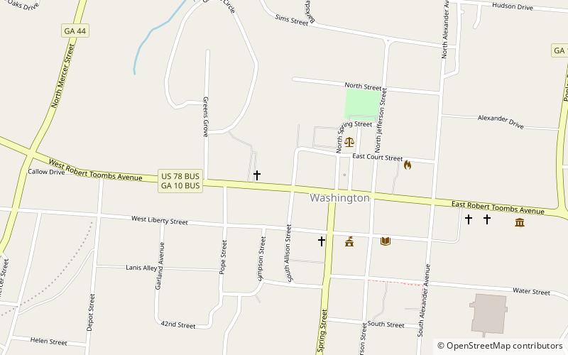 Tupper-Barnett House location map