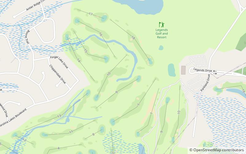 legends golf and resort myrtle beach location map