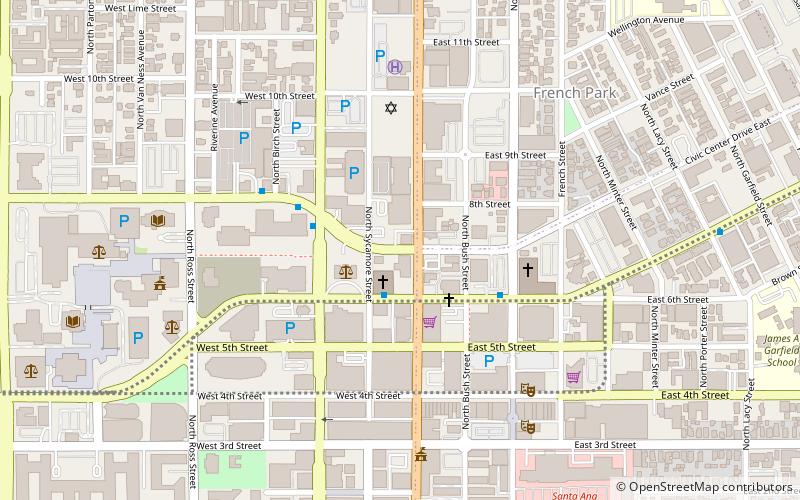 Howe-Waffle House and Carriage House location map