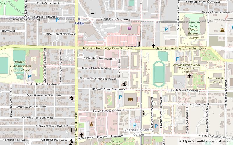 Robert W. Woodruff Library location map