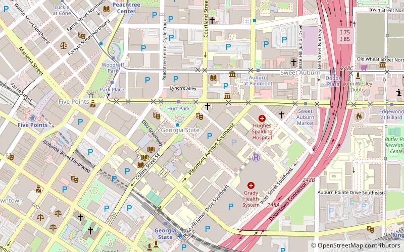 Municipal Auditorium location map