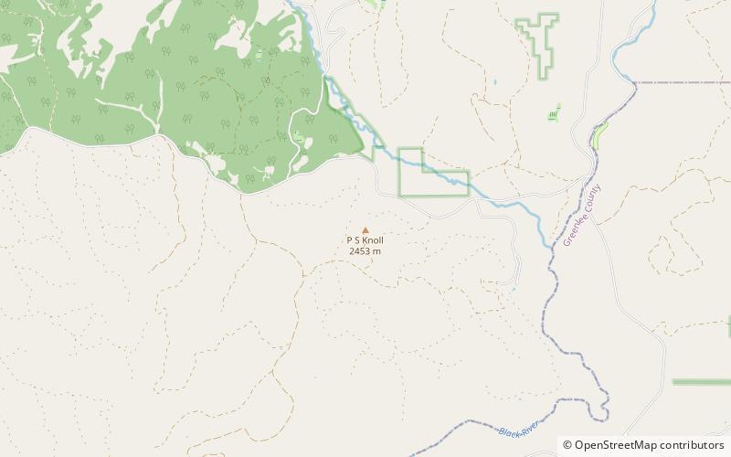 PS Knoll Lookout Complex location map