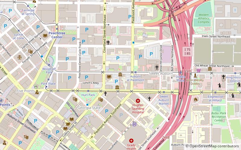 apex museum atlanta location map