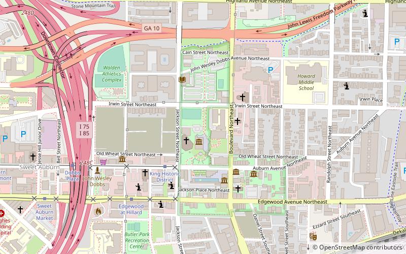 Civil Rights Tour location map