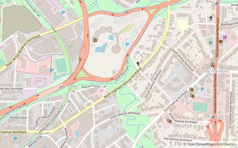 Copenhill location map