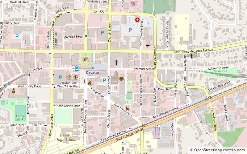 Biblioteca Pública del Condado de DeKalb location map