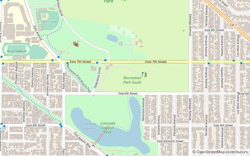 Recreation Park location map