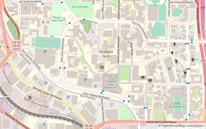 DramaTech location map