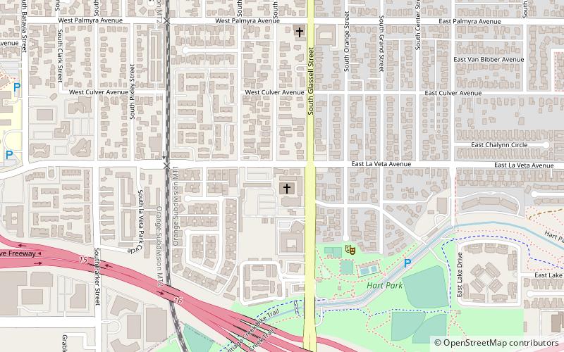 Cathedral of the Holy Family location map