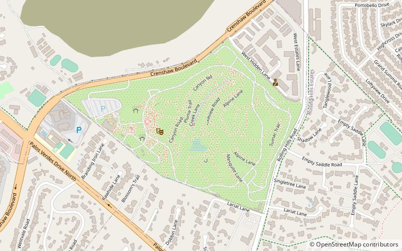 South Coast Botanic Garden location map