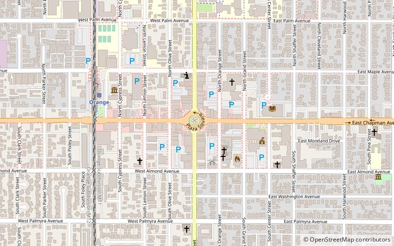 Old Towne location map