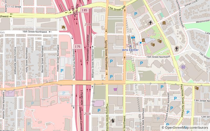 whole world theatre atlanta location map