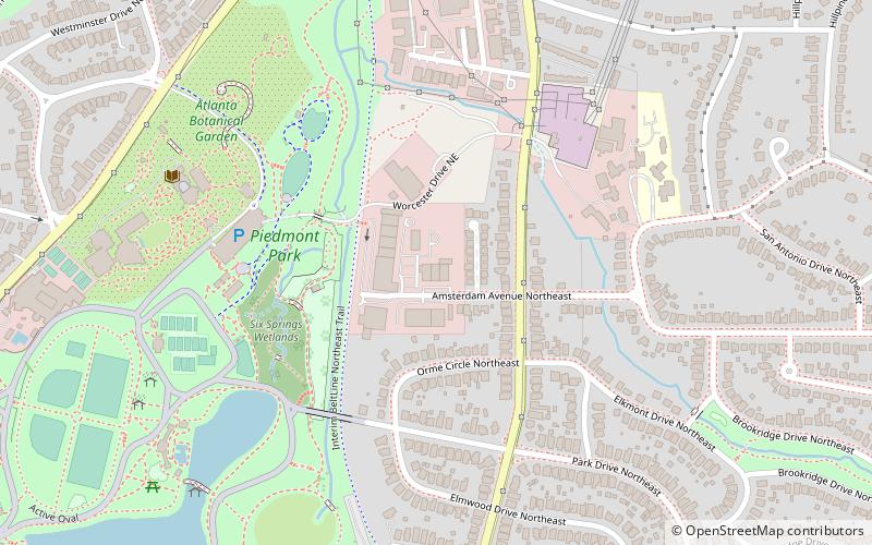 Amsterdam Walk location map