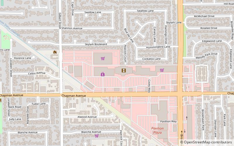 Orange County Plaza location map