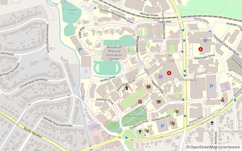Candler School of Theology - Emory University location map