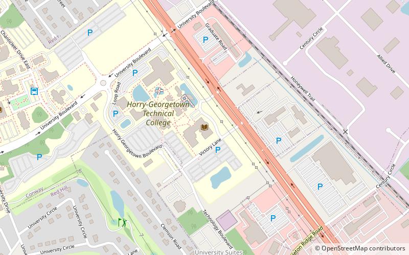 horry georgetown technical college conway location map